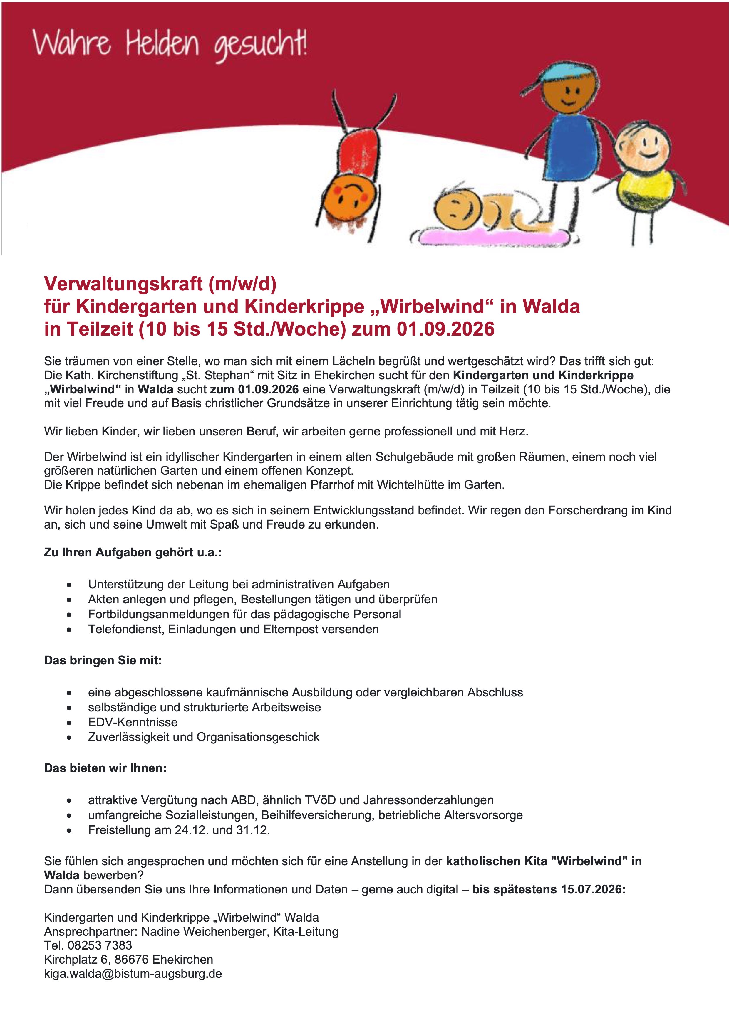 2026 Walda Verwaltungskraft