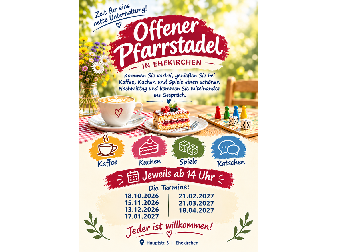 Offener Pfarrstadel 10.2026 - 04.2027
