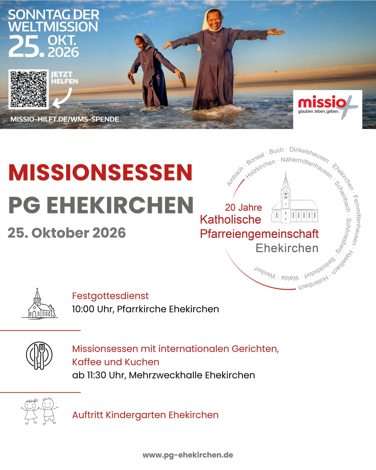 Missionsessen Ehekirchen 2026
